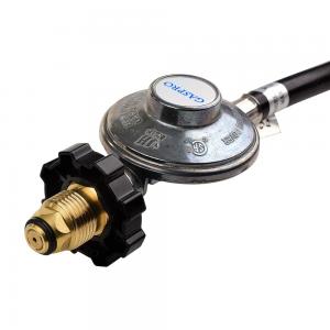 GASPRO 4FT Low pressure propane regulator and hose with POL Connection 