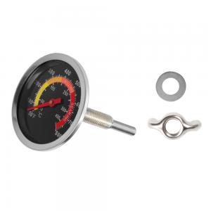 GASPRO 2.3” Stainless Steel BBQ Wood Smoker Temperature Gauge Grill Pit Thermometer