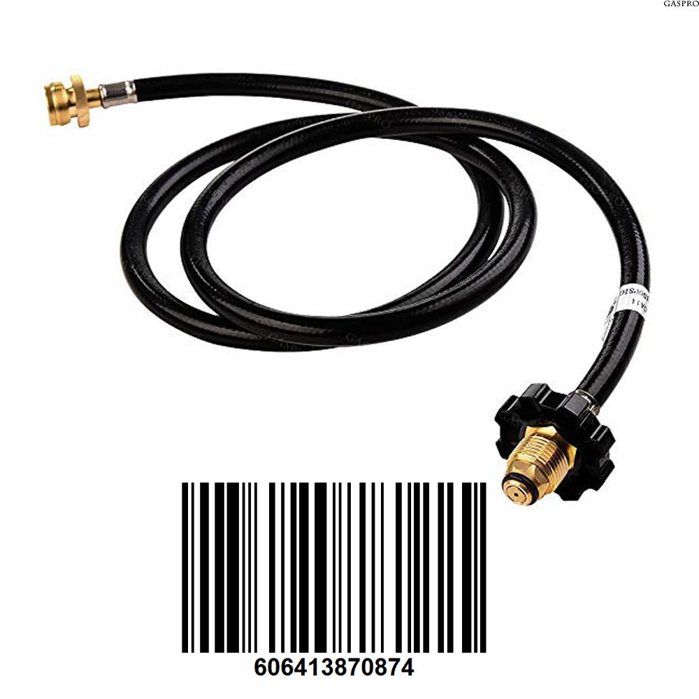 GASPRO 5FT Propane Hose Adapter with POL Connection
